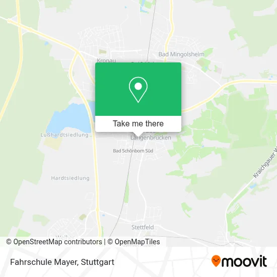 Fahrschule Mayer map