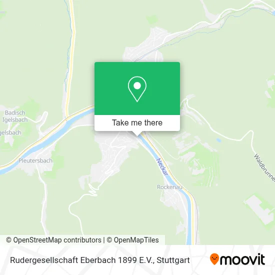 Rudergesellschaft Eberbach 1899 E.V. map