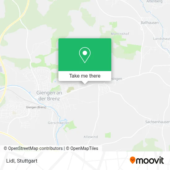 Lidl map