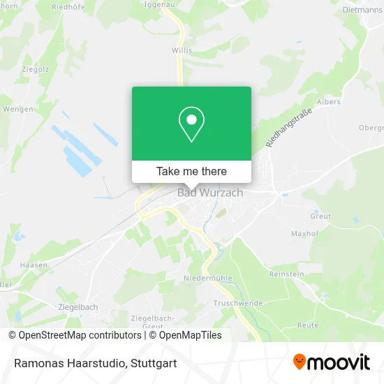 Ramonas Haarstudio map