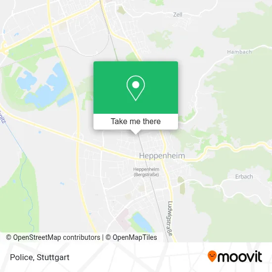 Polizei map