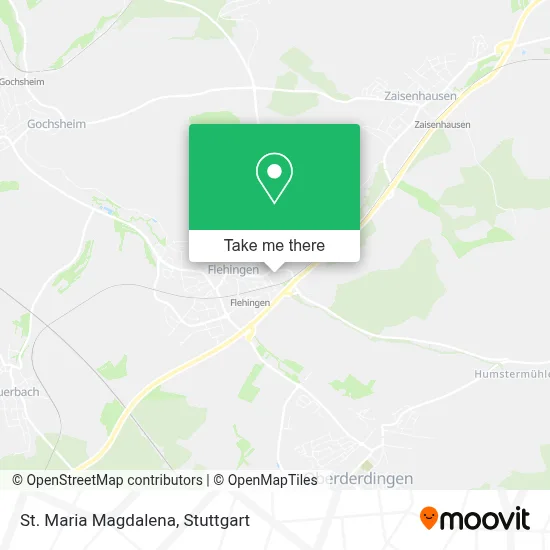St. Maria Magdalena map