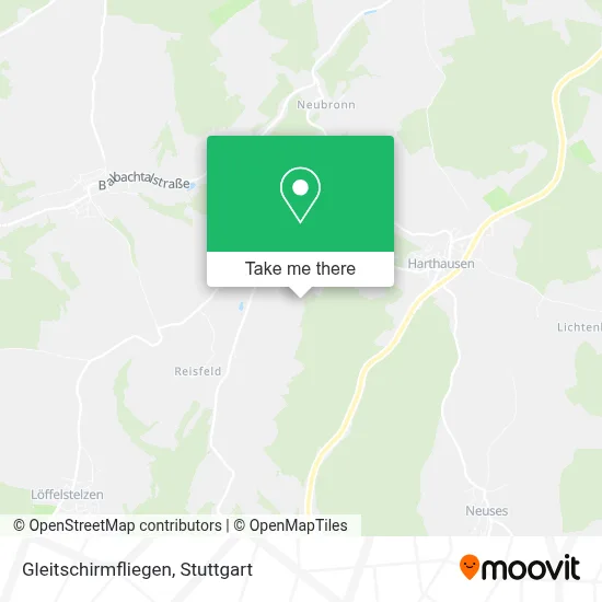 Gleitschirmfliegen map