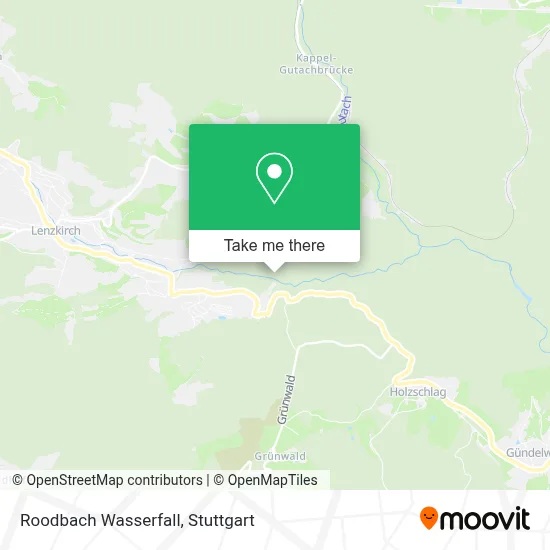 Roodbach Wasserfall map