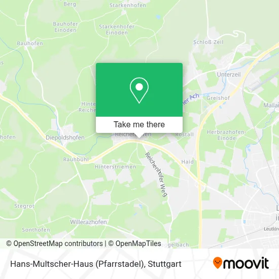 Hans-Multscher-Haus (Pfarrstadel) map
