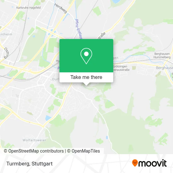 Turmberg map