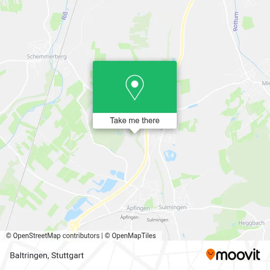 Baltringen map