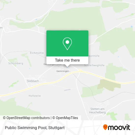 Freibad map
