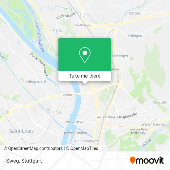 Sweg map