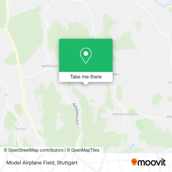 Modellflugplatz map