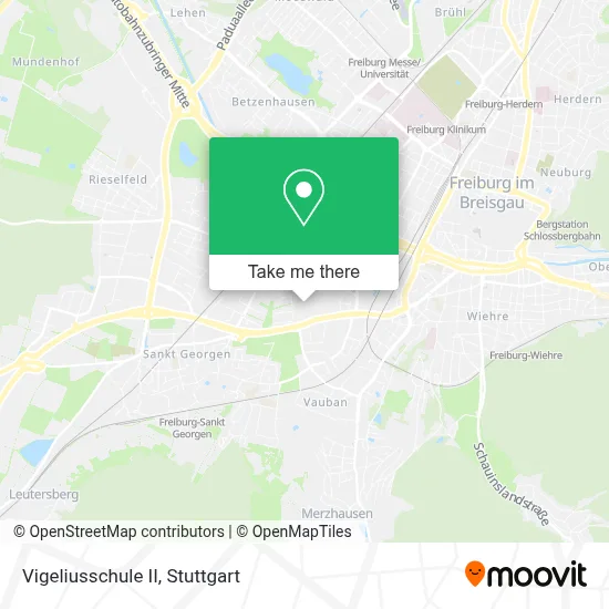 Vigeliusschule II map