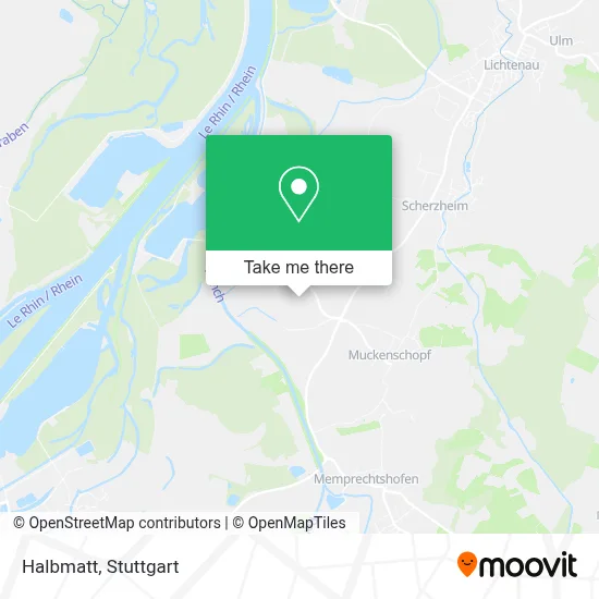 Halbmatt map