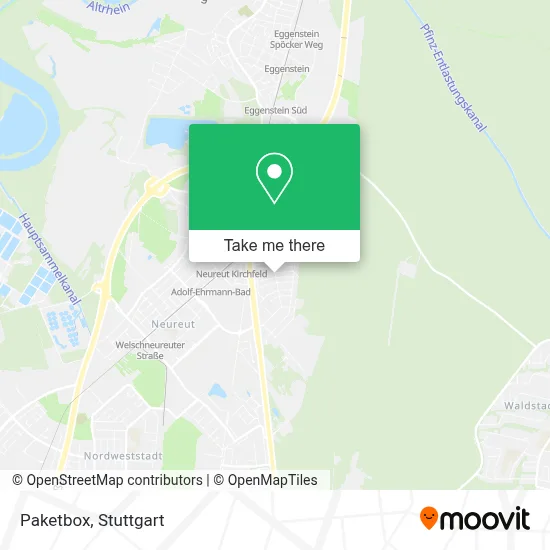 Paketbox map