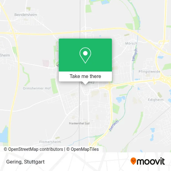 Gering map