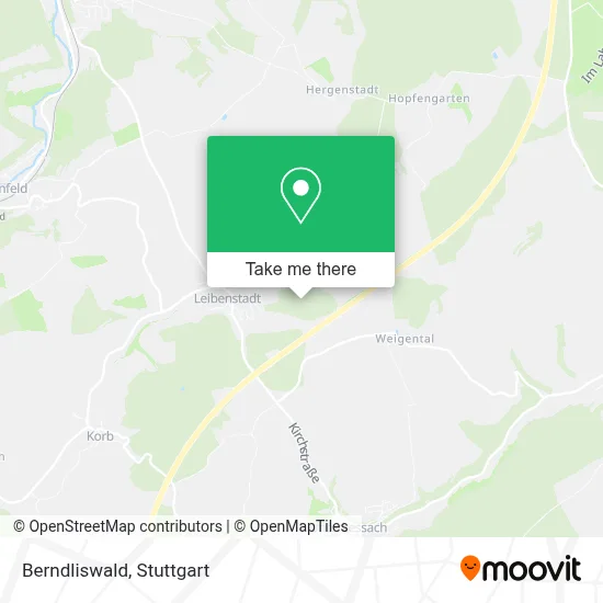 Berndliswald map
