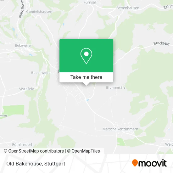 Altes Backhaus map