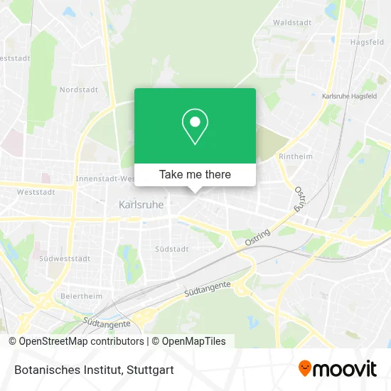 Botanisches Institut map