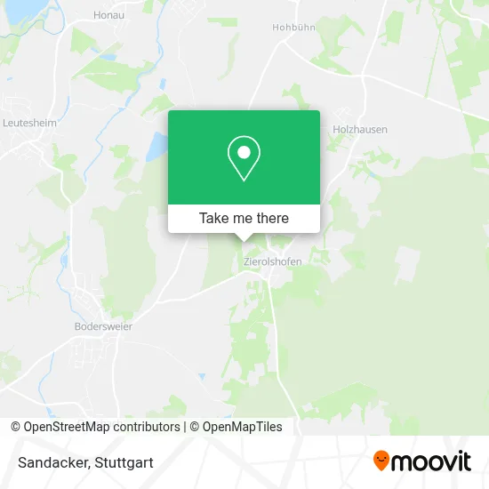 Sandacker map