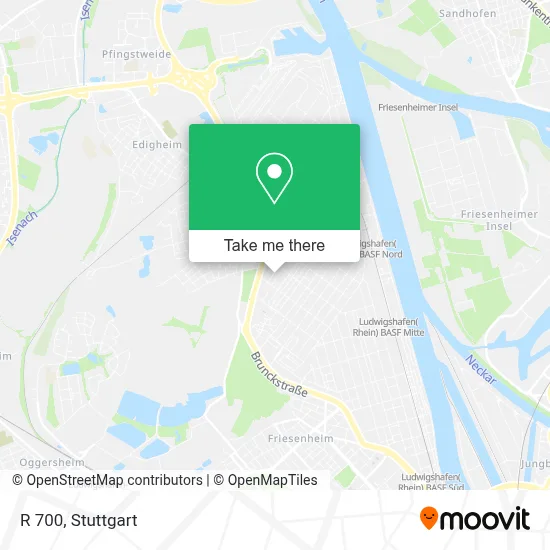 R 700 map