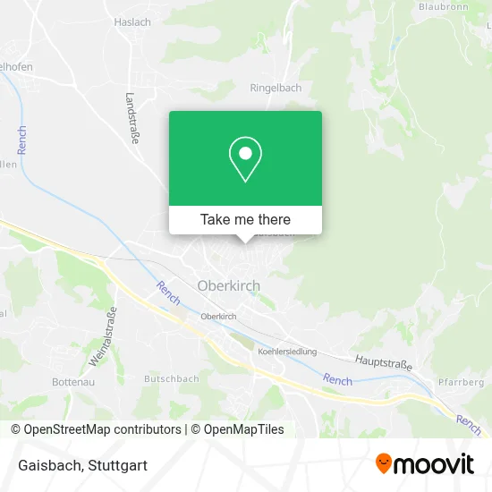 Gaisbach map