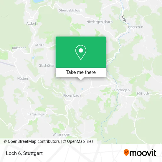 Loch 6 map