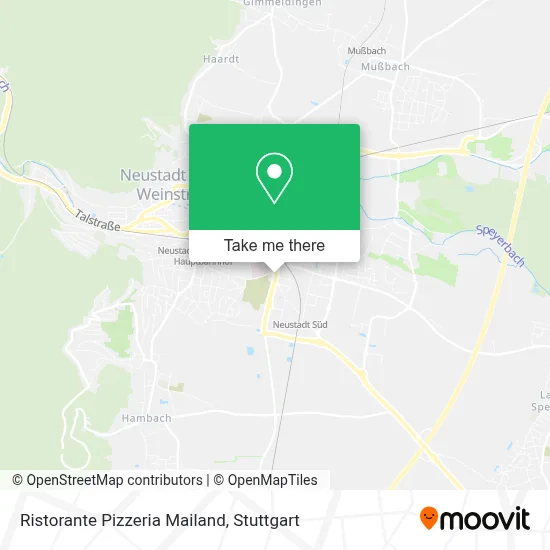 Ristorante Pizzeria Mailand map