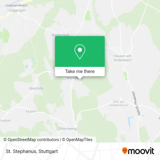 St. Stephanus map