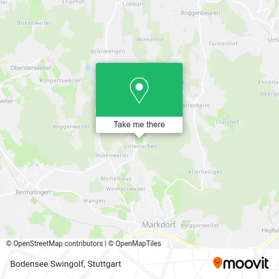 Bodensee Swingolf map