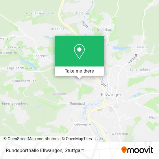 Rundsporthalle Ellwangen map