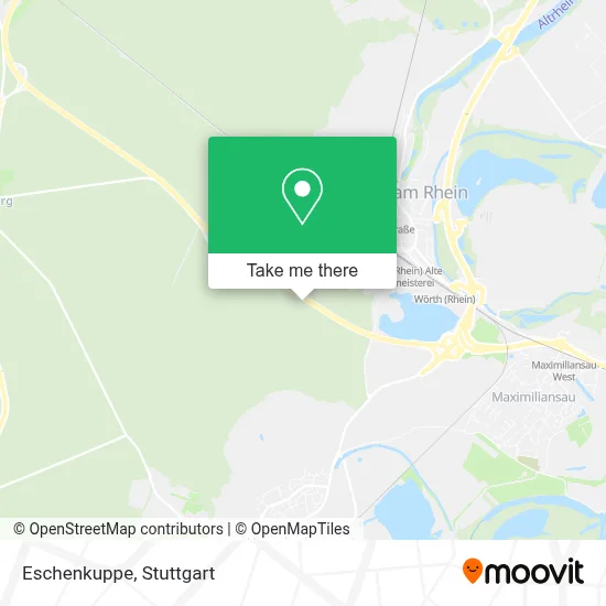 Eschenkuppe map