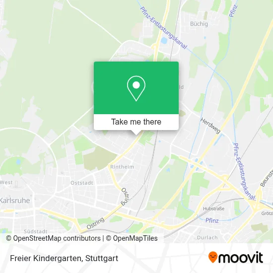 Freier Kindergarten map