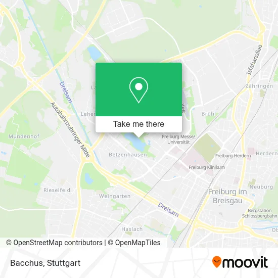 Bacchus map