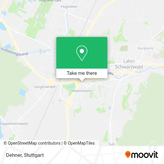 Dehner map
