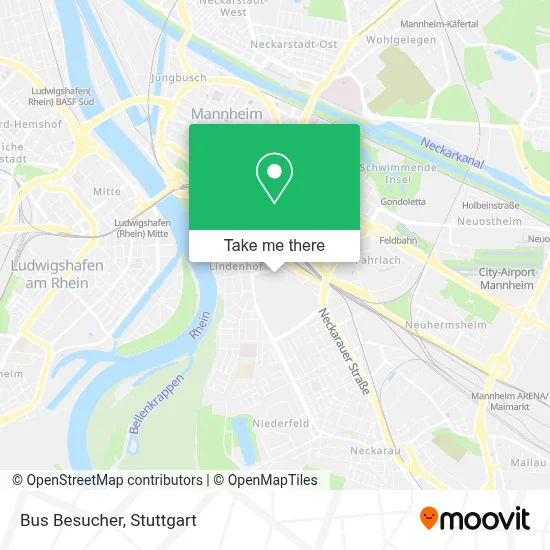 Bus Besucher map