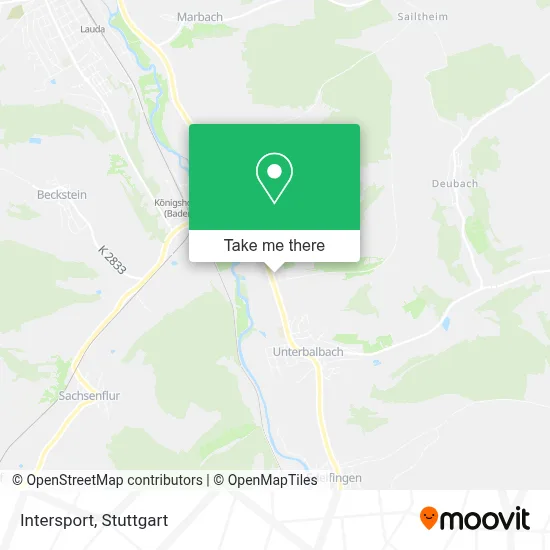 Intersport map