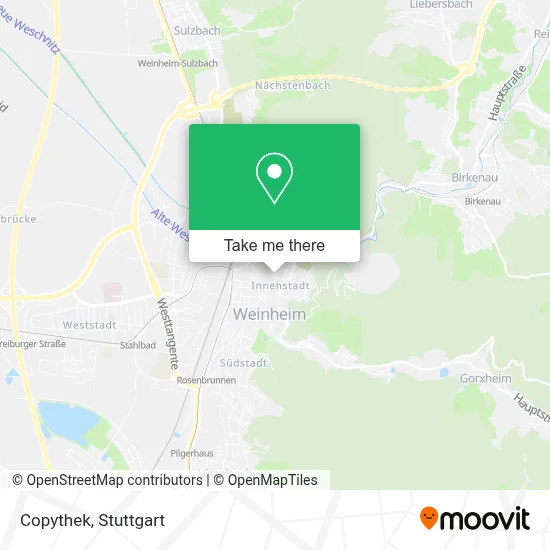 Copythek map