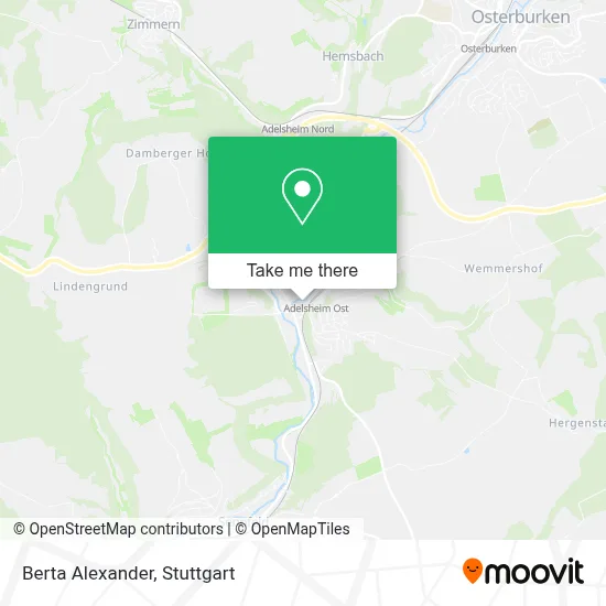 Berta Alexander map