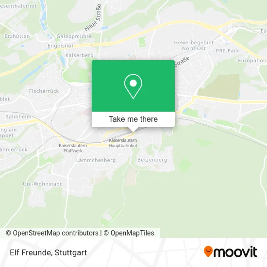 Elf Freunde map
