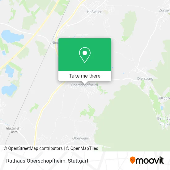Rathaus Oberschopfheim map