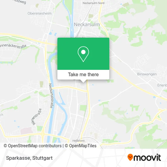 Sparkasse map
