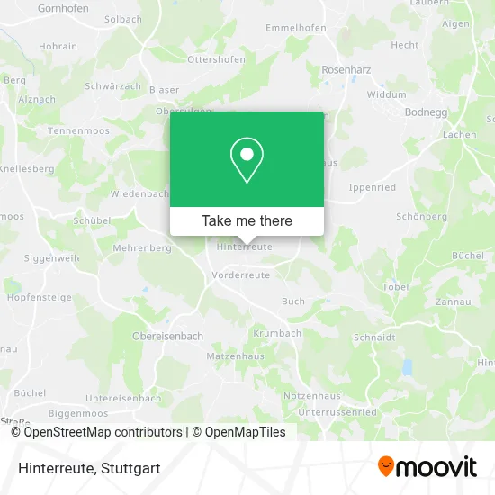 Hinterreute map