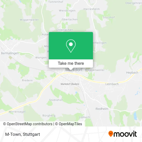 M-Town map