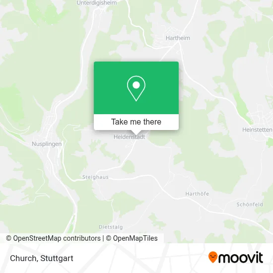 Kirche map