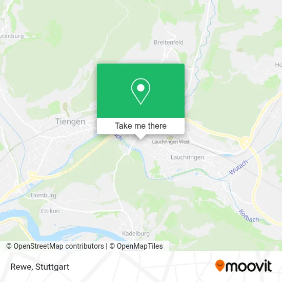 Rewe map