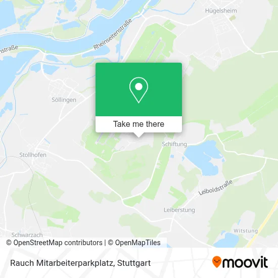 Rauch Mitarbeiterparkplatz map