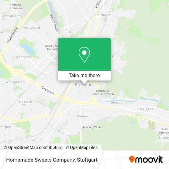 Homemade Sweets Company map