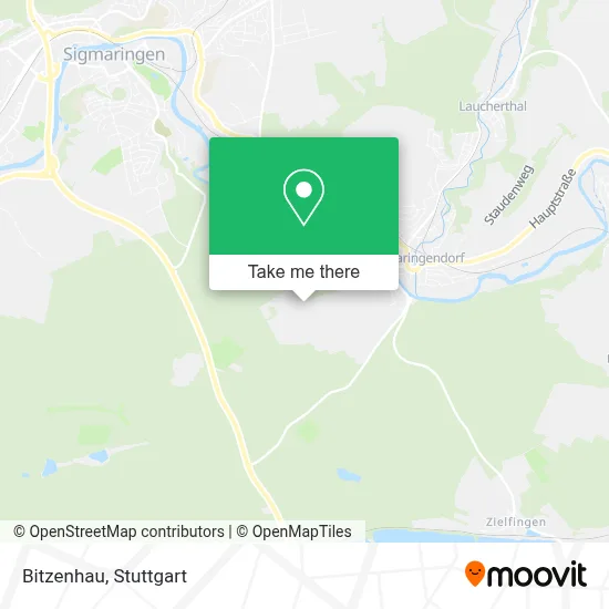 Bitzenhau map