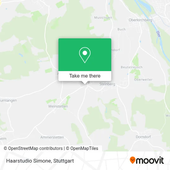 Haarstudio Simone map