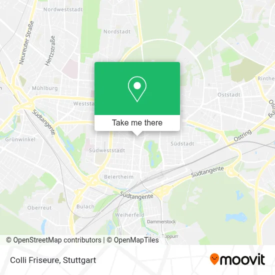 Colli Friseure map