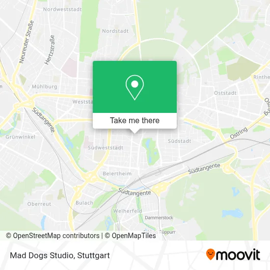 Mad Dogs Studio map